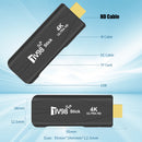 Mini TV STICK, TV98 STICK, ATV Smart, Rockchip 3228A, Android 12.1, TV Stick, USB 2.0, 2.4G/5G Dual Wifi 6, Wireless 5.0, DC 5V/2A, 1GB +8GB, HD Media Player TV Box, Compact Design - Home Entertainment Streaming Device, Voice Remote TV Box