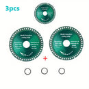 Lama per sega circolare multifunzione in diamante super duro da 4 pollici/100 mm per metallo, piastrelle, pietra, marmo, tubi e pareti