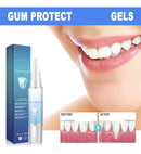 Gel per il trattamento delle gengive, riduce il fastidio. Gel terapeutico per la cura orale con scudo gengivale, facile da usare. Riduce l'infiammazione. Ripara. Protegge. Gel riparatori.