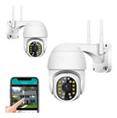 Telecamera di sicurezza Tuya Smart Life, Wi-Fi domestico wireless HD 1080p