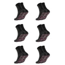 Winter Elastic Thermal Self-Heating Sock Health Care Tourmaline Slimming Health Socks Short Sock Magnetic Therapy 1/6Pairs