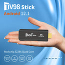 Mini TV STICK, TV98 STICK, ATV Smart, Rockchip 3228A, Android 12.1, TV Stick, USB 2.0, 2.4G/5G Dual Wifi 6, Wireless 5.0, DC 5V/2A, 1GB +8GB, HD Media Player TV Box, Compact Design - Home Entertainment Streaming Device, Voice Remote TV Box