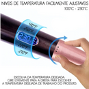 Piastra Capelli 2-in-1: Liscio e Riccio Professionale