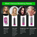 Spazzola asciugacapelli, piastra e arricciacapelli professionale 5 in 1