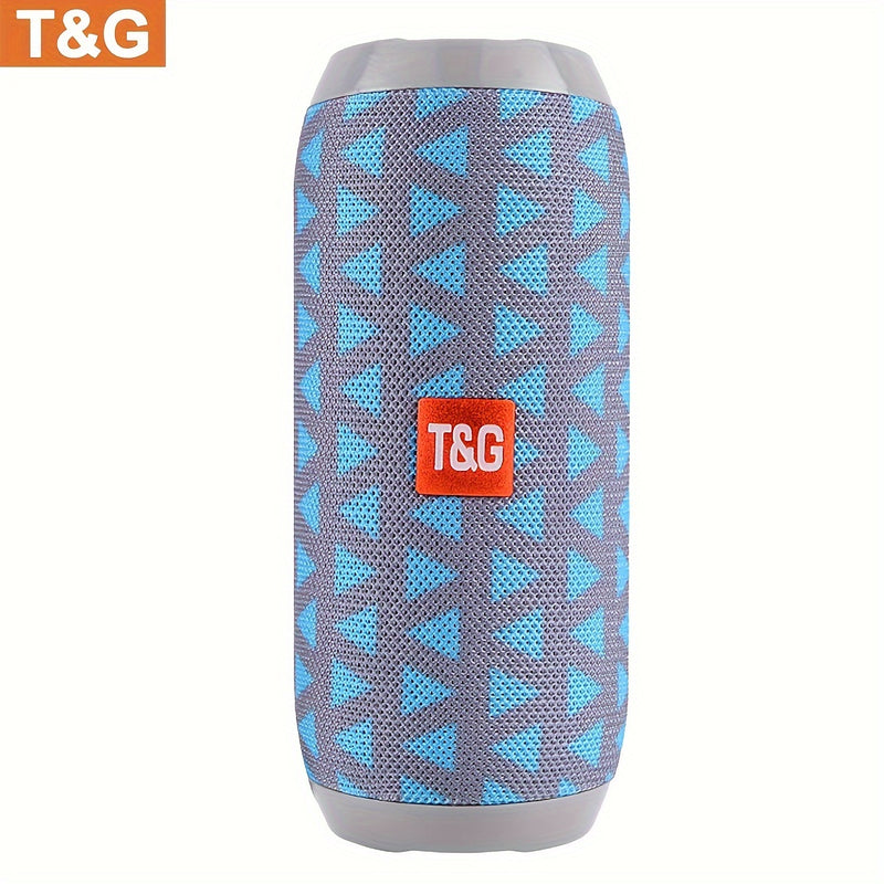 TG117 Wireless Loudspeaker, MusiBaby Loudspeaker, Outdoor, Portable, TF and Flash Disk Data Reading, Wireless 5.3, Loud Sound, Vibrant Loudspeaker with Bass, Larger Volume and Longer Life