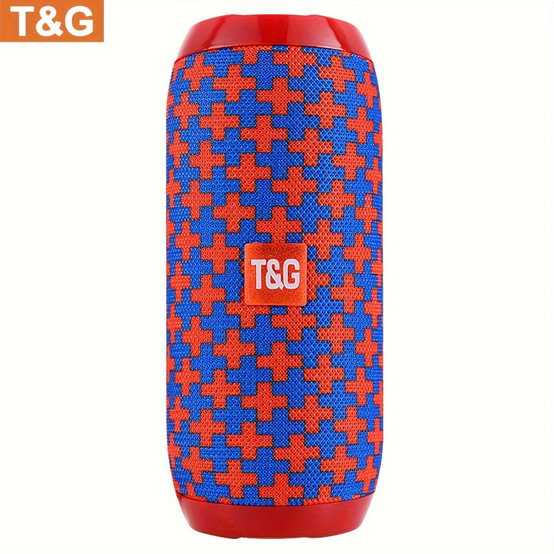 TG117 Wireless Loudspeaker, MusiBaby Loudspeaker, Outdoor, Portable, TF and Flash Disk Data Reading, Wireless 5.3, Loud Sound, Vibrant Loudspeaker with Bass, Larger Volume and Longer Life