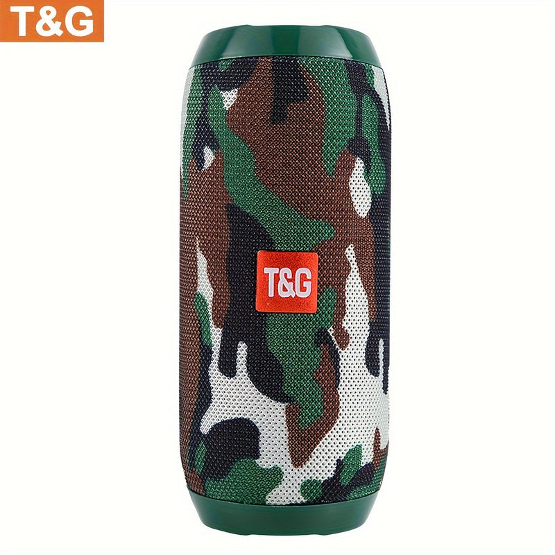 TG117 Wireless Loudspeaker, MusiBaby Loudspeaker, Outdoor, Portable, TF and Flash Disk Data Reading, Wireless 5.3, Loud Sound, Vibrant Loudspeaker with Bass, Larger Volume and Longer Life