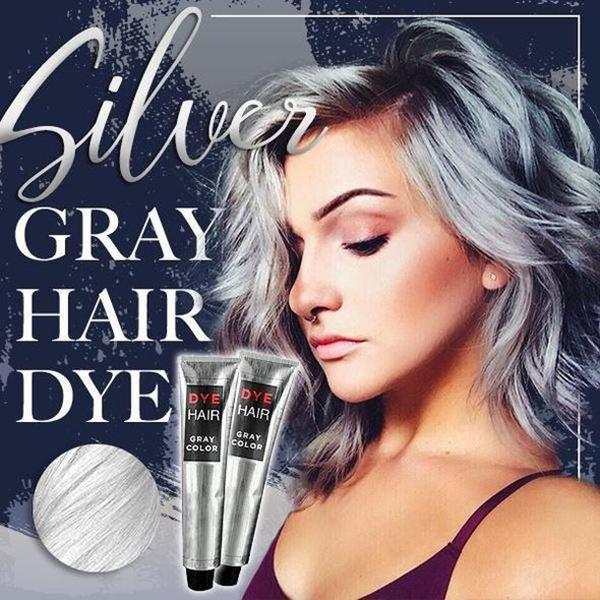 Silver Gray Hair Dye – PERFECT GRAY HAIR ✨