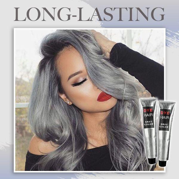 Silver Gray Hair Dye – PERFECT GRAY HAIR ✨