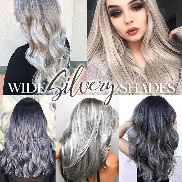 Silver Gray Hair Dye – PERFECT GRAY HAIR ✨