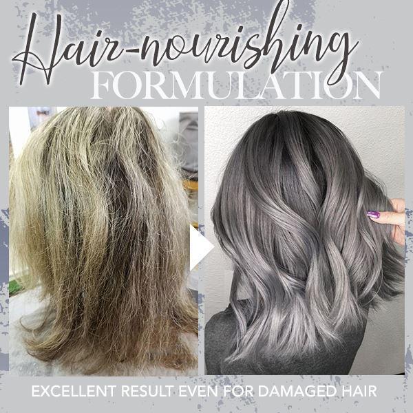Silver Gray Hair Dye – PERFECT GRAY HAIR ✨