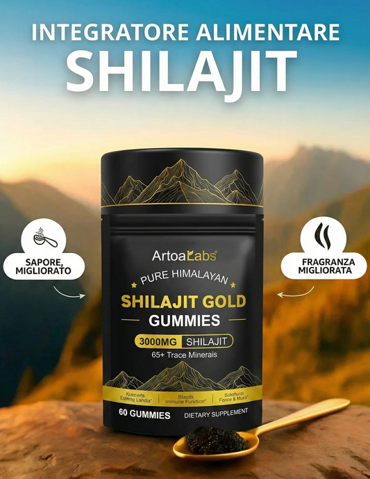 100% Shilajit puro 💎 Fonte di energia vitale dell'Himalaya