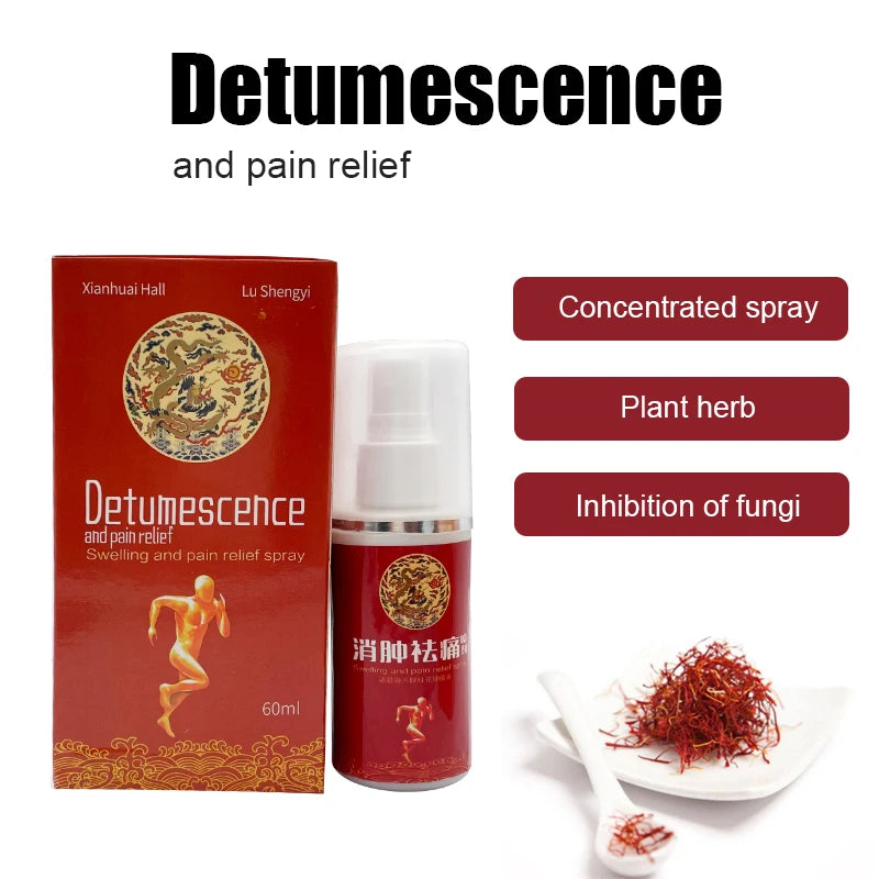 Knee Joint Pain Relieving Spray Relax Knee Arthritis Medical Liquid Joint Back Shoulder Painkiller Spray