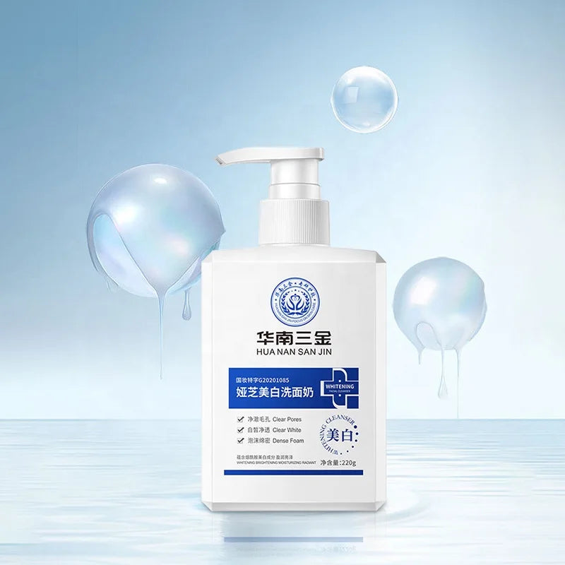Private Label OEM ODM Organic Whitening Moisturizing Anti Acne Aging Skin Care Deep Pore Cleansing Face Wash Facial Cleanser