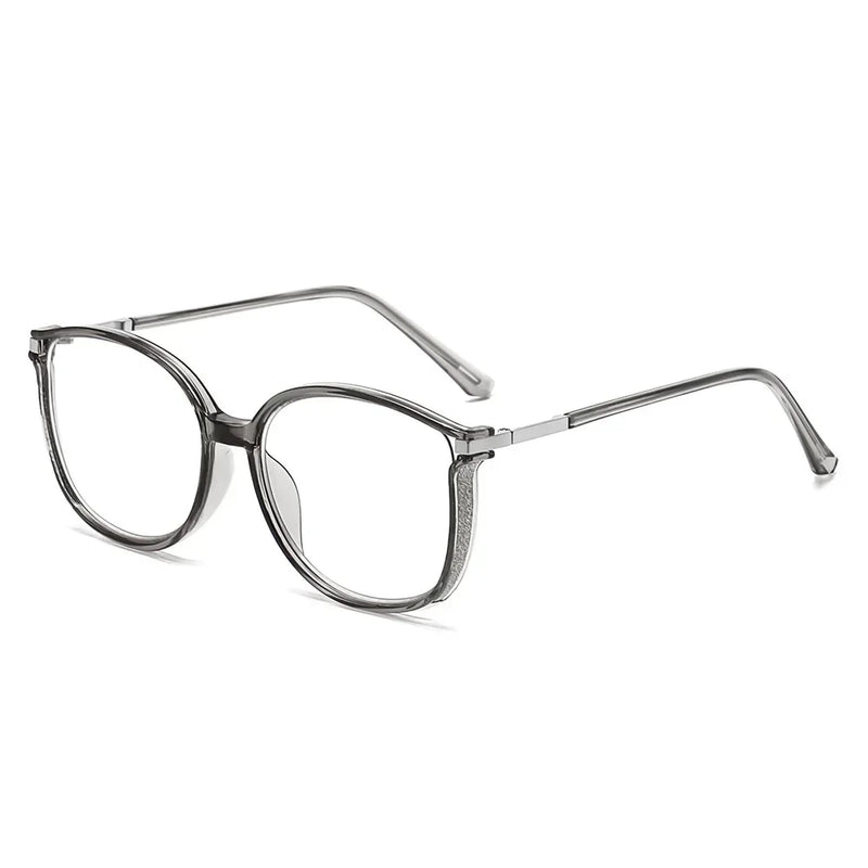 Women's Luxury Diamond Reading Glasses Men Oversized Cat Eye Far Sight Eyeglasses Blue Light