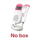Fetal Doppler Enhanced Fetal Home Pregnancy Heart Rate Monitor Baby Fetal Heart Rate Detector LCD Screen No Radiation