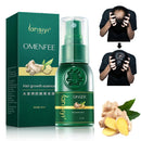 Spray siero per la ricrescita dei capelli allo zenzero, nutriente per il cuoio capelluto e spray efficace per la crescita dei capelli, per donne e uomini, 30 ml