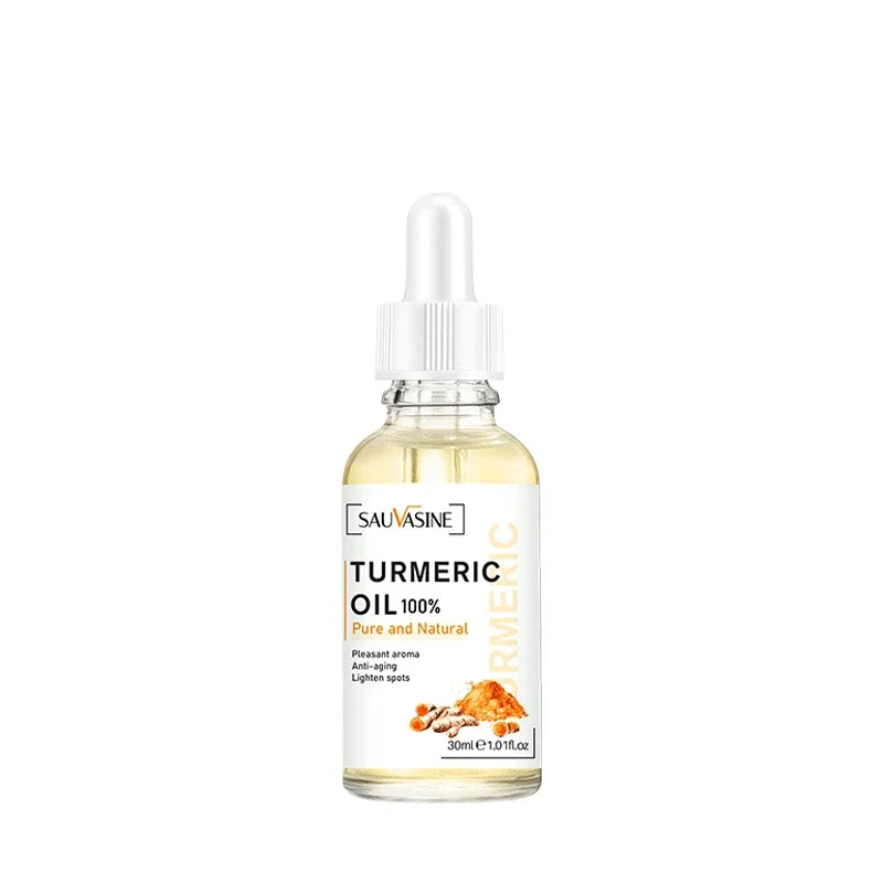 Turmeric Oil Face Whitening serum Lightening Acne Dark Patches Anti-aging Bright Skin Acne Dark Spot Corrector Skin Care