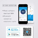 Bilancia Digitale Bluetooth 2‑in‑1: Peso + Body Fat, App Smartphone, Monitoraggio Facile a Casa