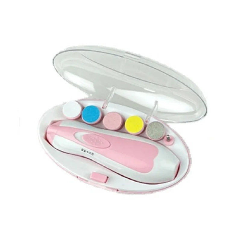 Set Manicure per Bambini 6-in-1: Limas Elettriche Sicure e Portatile