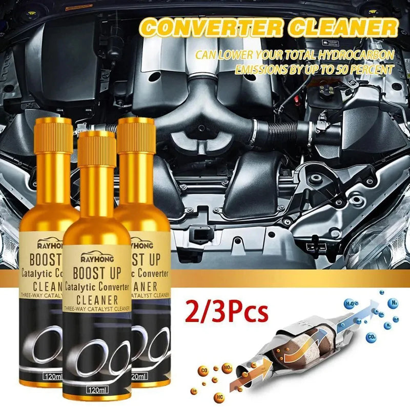 120ML Car Catalytic Converter Cleaners Automotive Catalytic Converter Universal Gasoline Car Catalyst Engine Booster Cleaner