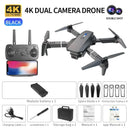 Drone Fold‑able 4K con Controllo App: Volo Autonomo, Return One‑Key, Ideale per Regalo