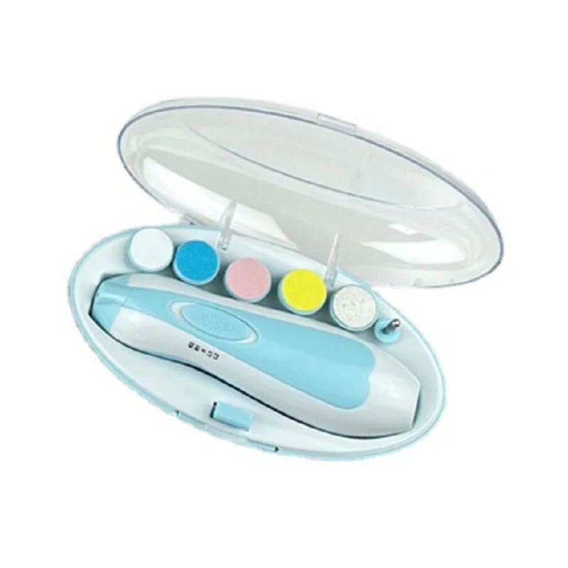 Set Manicure per Bambini 6-in-1: Limas Elettriche Sicure e Portatile