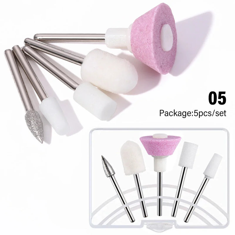 Set di Macchina Elettrica per Unghie LULAA - Attrezzatura Professionale per Pedicure e Manicure, Strumento di Lucidatura Unghie Potente
