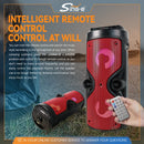 assa Portatile ZQS4209 Multifunzione: Bluetooth, USB/TF, AUX, FM e LED per Feste e Outdoor