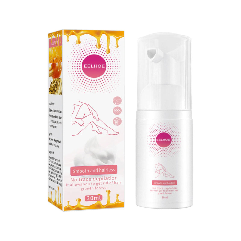EELHOE Permanent Hair Removal Mousse Spray Armpit Legs Arms Hair Growth Inhibitor Mild Body Skin Smooth Painless Depilatory Foam&nbsp