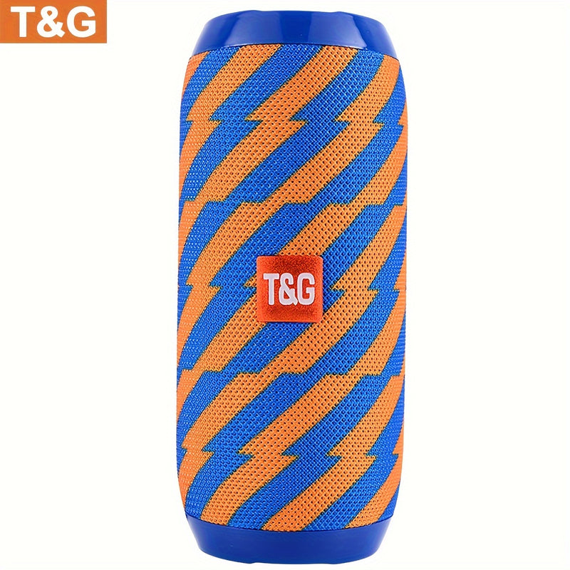 TG117 Wireless Loudspeaker, MusiBaby Loudspeaker, Outdoor, Portable, TF and Flash Disk Data Reading, Wireless 5.3, Loud Sound, Vibrant Loudspeaker with Bass, Larger Volume and Longer Life