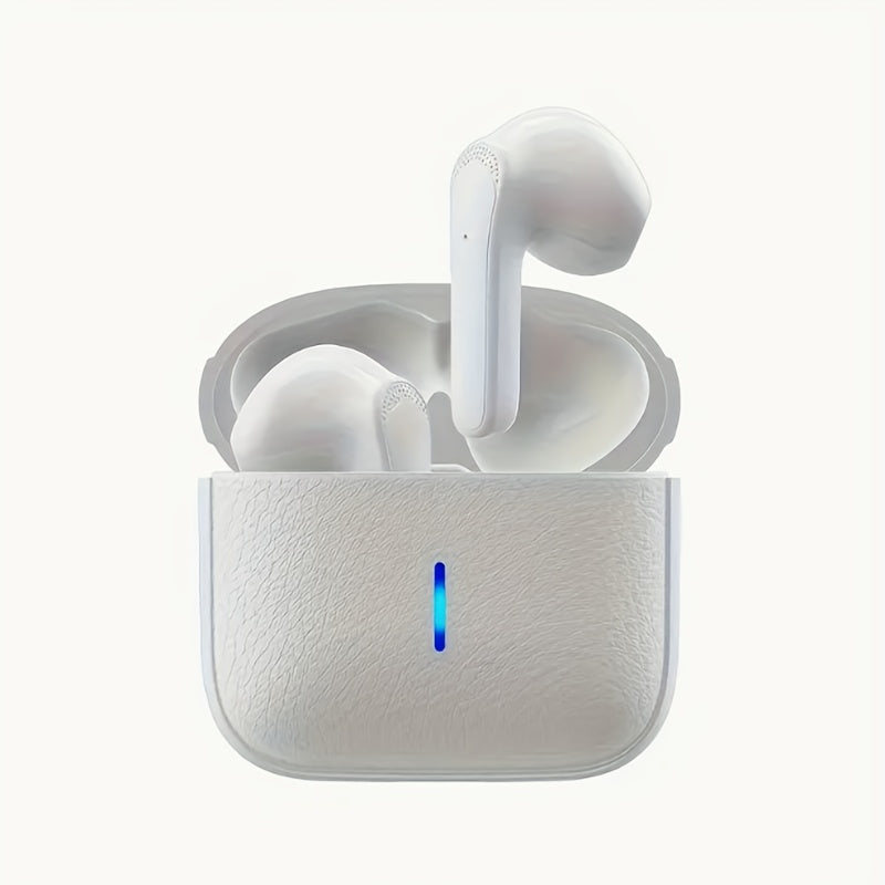 New in-ear wireless headphones, can create dual stereo, 5.3 wireless headphones, stable connection, with noise reduction for calls, USB-C charging, wireless connection, volume control, suitable for business, sports, game