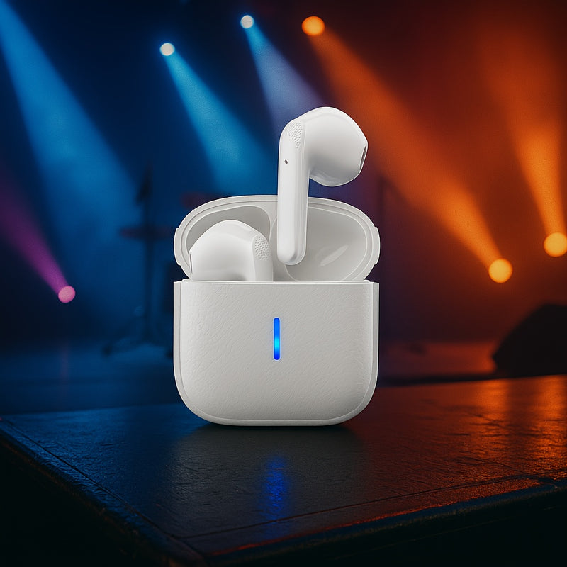 New in-ear wireless headphones, can create dual stereo, 5.3 wireless headphones, stable connection, with noise reduction for calls, USB-C charging, wireless connection, volume control, suitable for business, sports, game