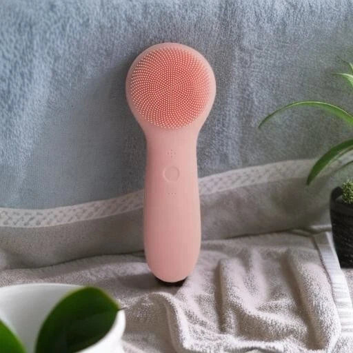 Spazzola Vibrante Per La Cura Della Pelle e Pulizia Viso Scrub e Tonificazione