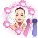 Spazzola Vibrante Per La Cura Della Pelle e Pulizia Viso Scrub e Tonificazione