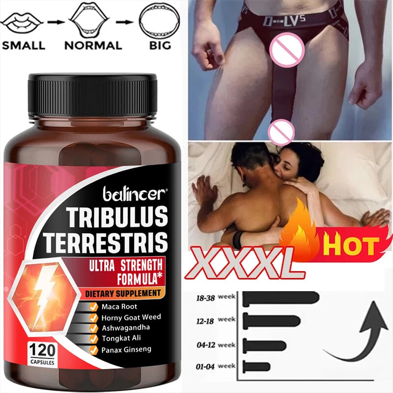 Tribulus Terrestris Extract 800mg 10:1 Increases Energy and Vitality