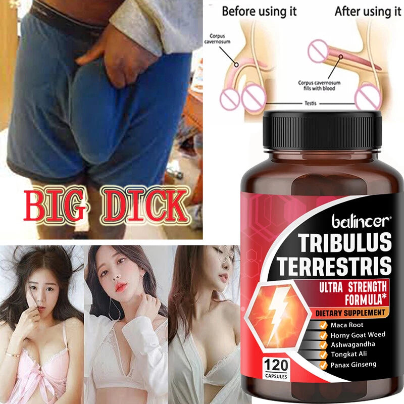 Tribulus Terrestris Extract 800mg 10:1 Increases Energy and Vitality