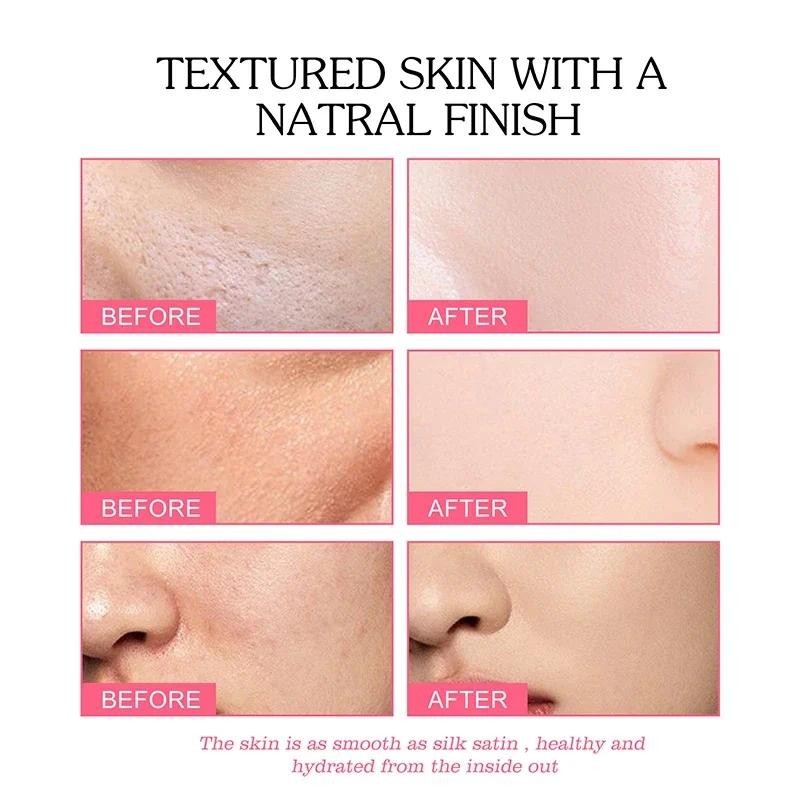Invisible Makeup Pore Foundation Cosmetics Cushion Magic Oil Control Coverage Facial Stick
